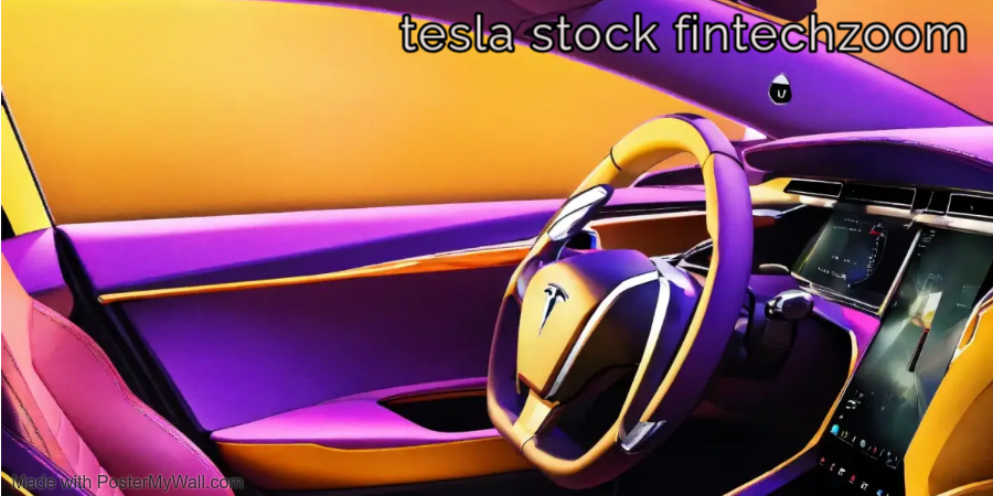 tesla stock fintechzoom